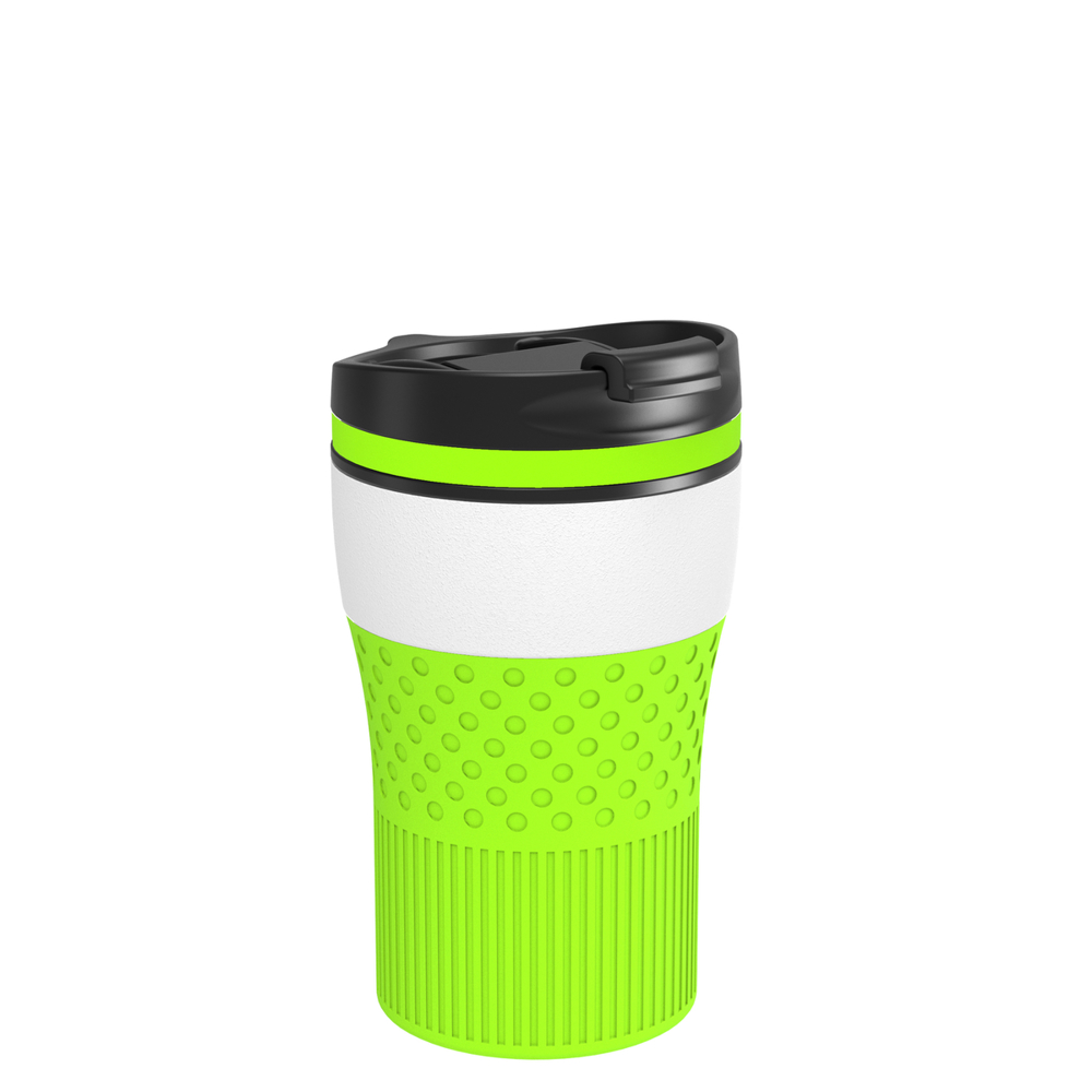 Thermobecher RETUMBLER-BAYAMO CORPORATE - weiß, hellgrün