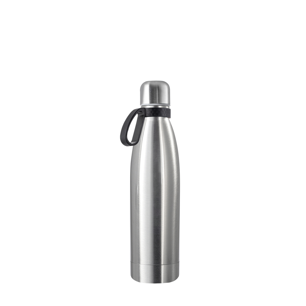 Thermotrinkflasche RETUMBLER-NIZZA - silber, schwarz
