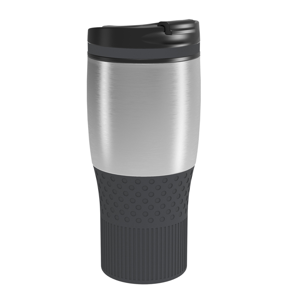 Thermobecher RETUMBLER-myBAYAMO GRANDE II - dunkelgrau, silber