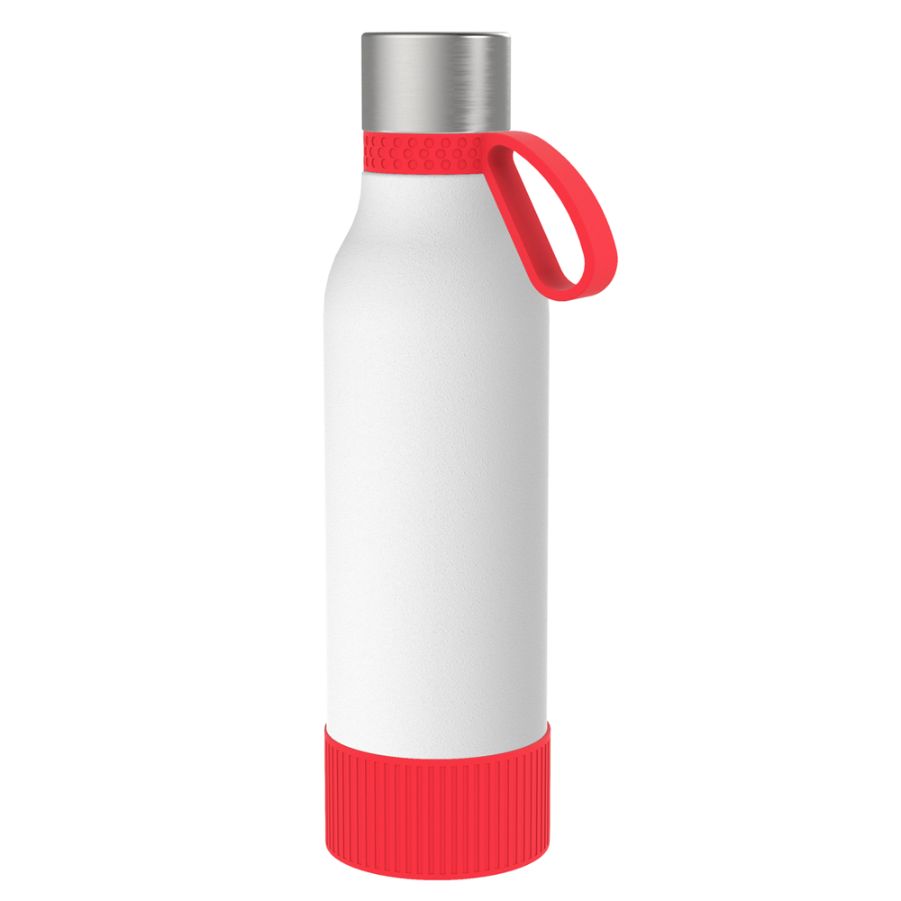 Thermotrinkflasche RETUMBLER-myNIZZA II 600 CERAMIC - rot, schwarz, silber, weiß