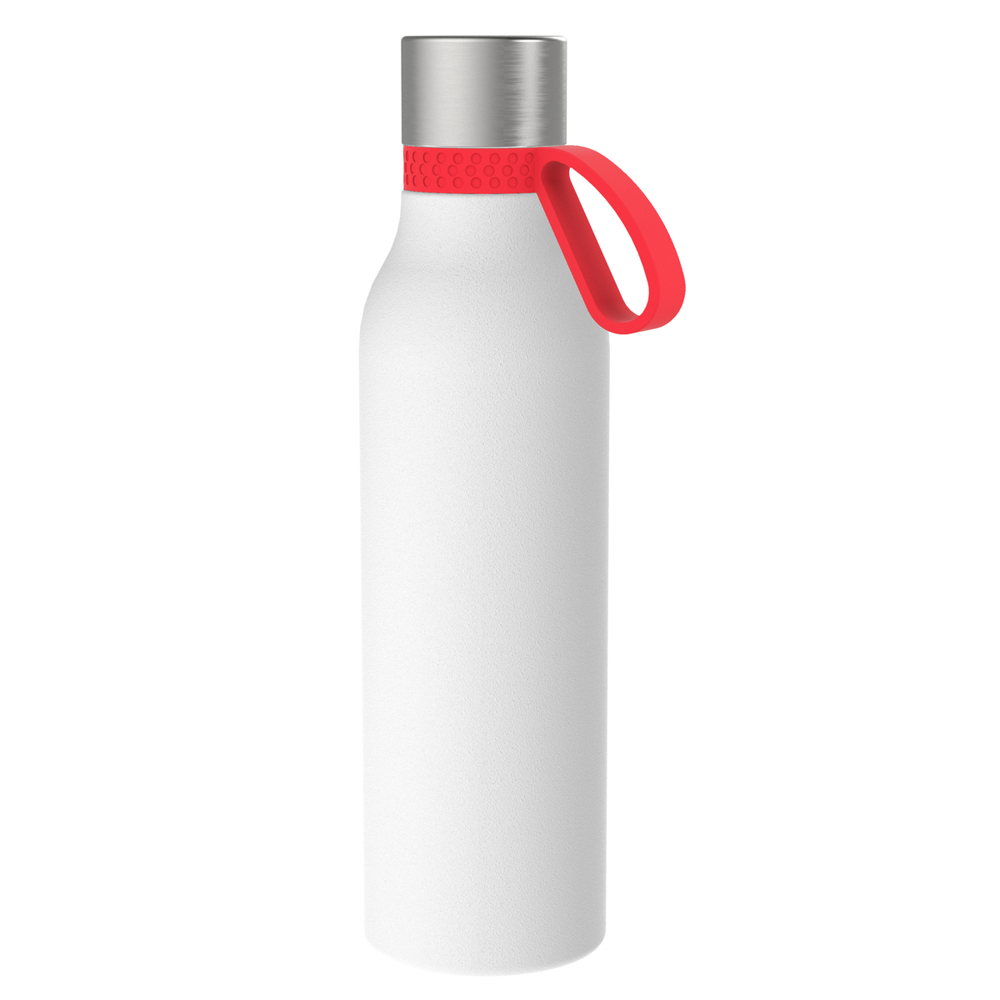 Thermotrinkflasche RETUMBLER-myNIZZA II 600 CERAMIC - rot, schwarz, silber, weiß