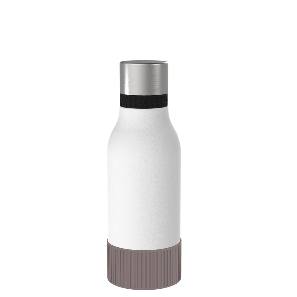 Thermotrinkflasche RETUMBLER-myNIZZA II 420 CERAMIC - braun, schwarz, silber, weiß