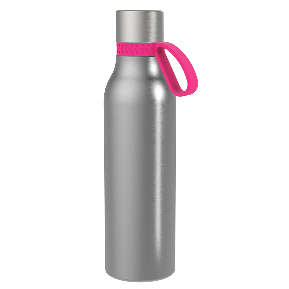 Thermotrinkflasche RETUMBLER-myNIZZA II 600 CERAMIC - magenta, schwarz, silber