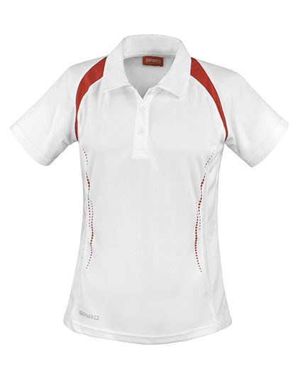 Spiro - Women´s Team Spirit Polo - White, Red