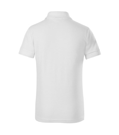 Polohemd Kinder Pique Polo Free weiss