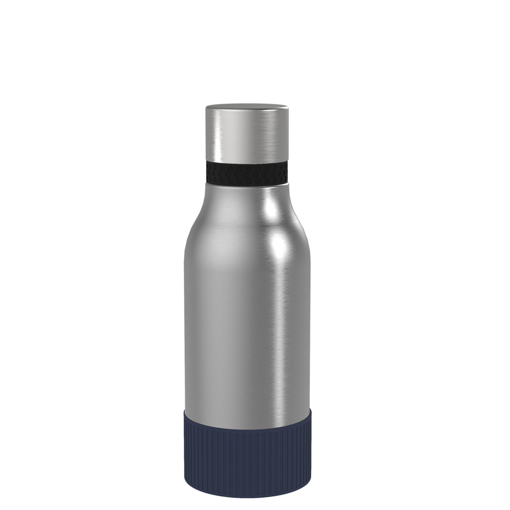 Thermotrinkflasche RETUMBLER-myNIZZA II 420 CERAMIC - schwarz, silber, marineblau