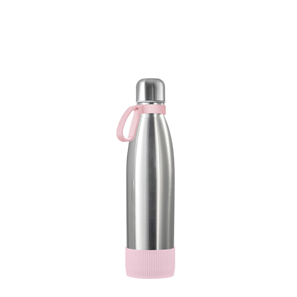 Thermotrinkflasche RETUMBLER-NIZZA - silber, hellmagenta, rose