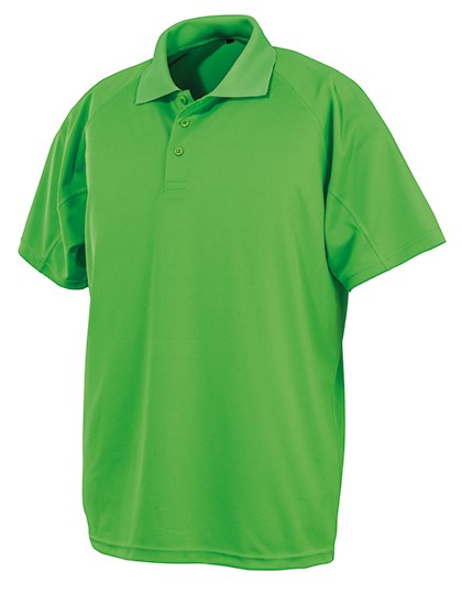 Spiro - Performance Aircool Polo - Lime