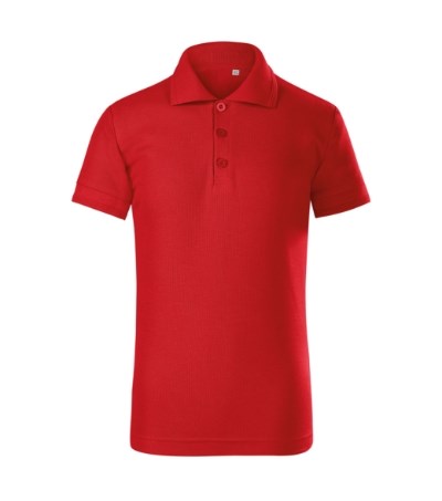 Polohemd Kinder Pique Polo Free rot