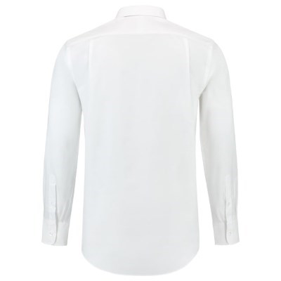 Hemd Herren Fitted Stretch Shirt weiss