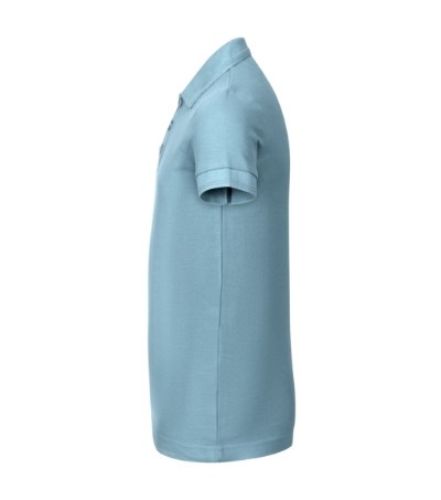 Polohemd Kinder Pique Polo Free himmelblau