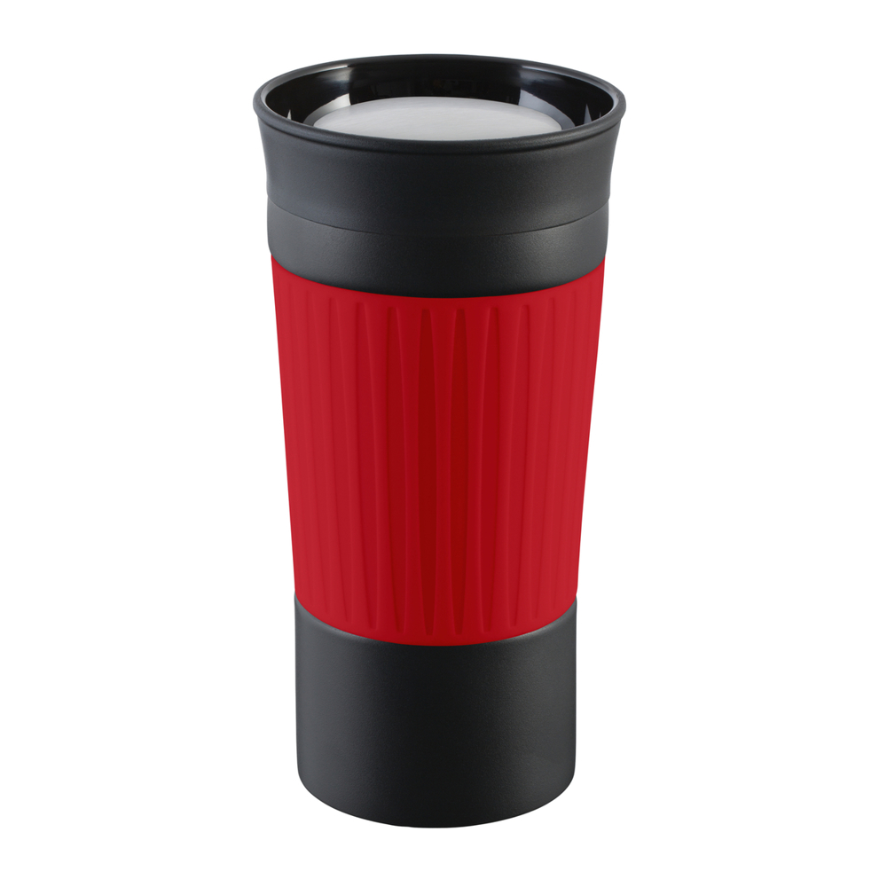 Thermobecher RETUMBLER-myKINGSTON - schwarz, rot