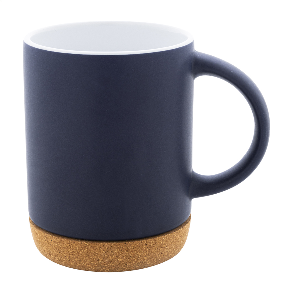 Koberg - Tasse - dunkelblau/weiß