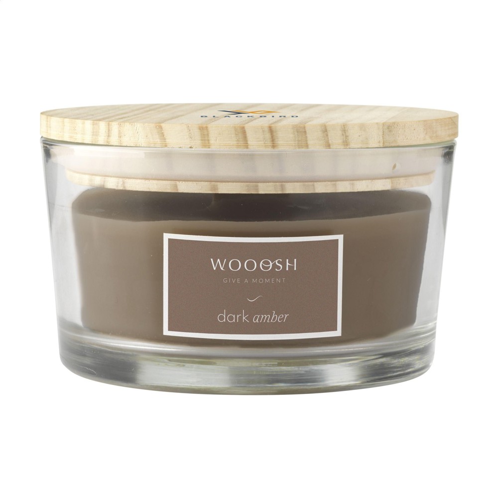 Wooosh Flame Scented Candle Dark Amber Duftkerze