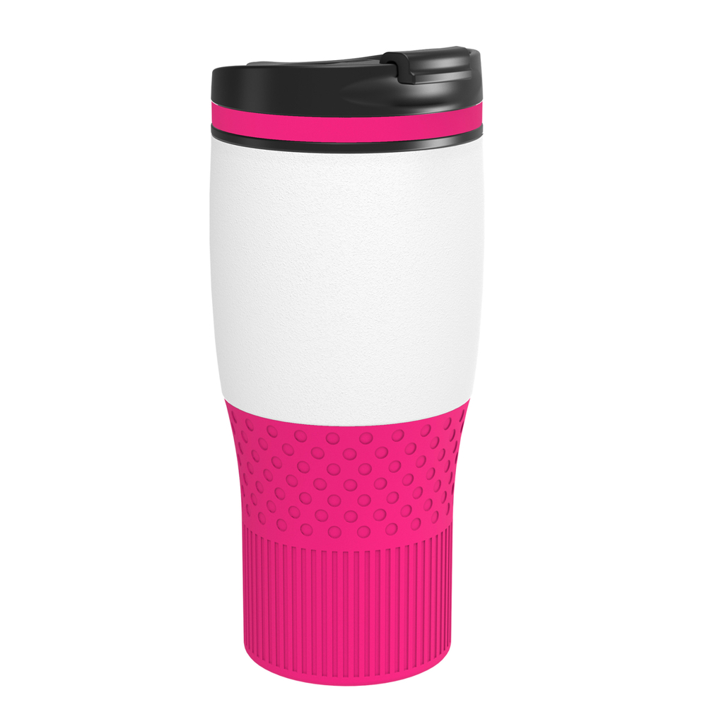 Thermobecher RETUMBLER-myBAYAMO GRANDE II - magenta, weiß