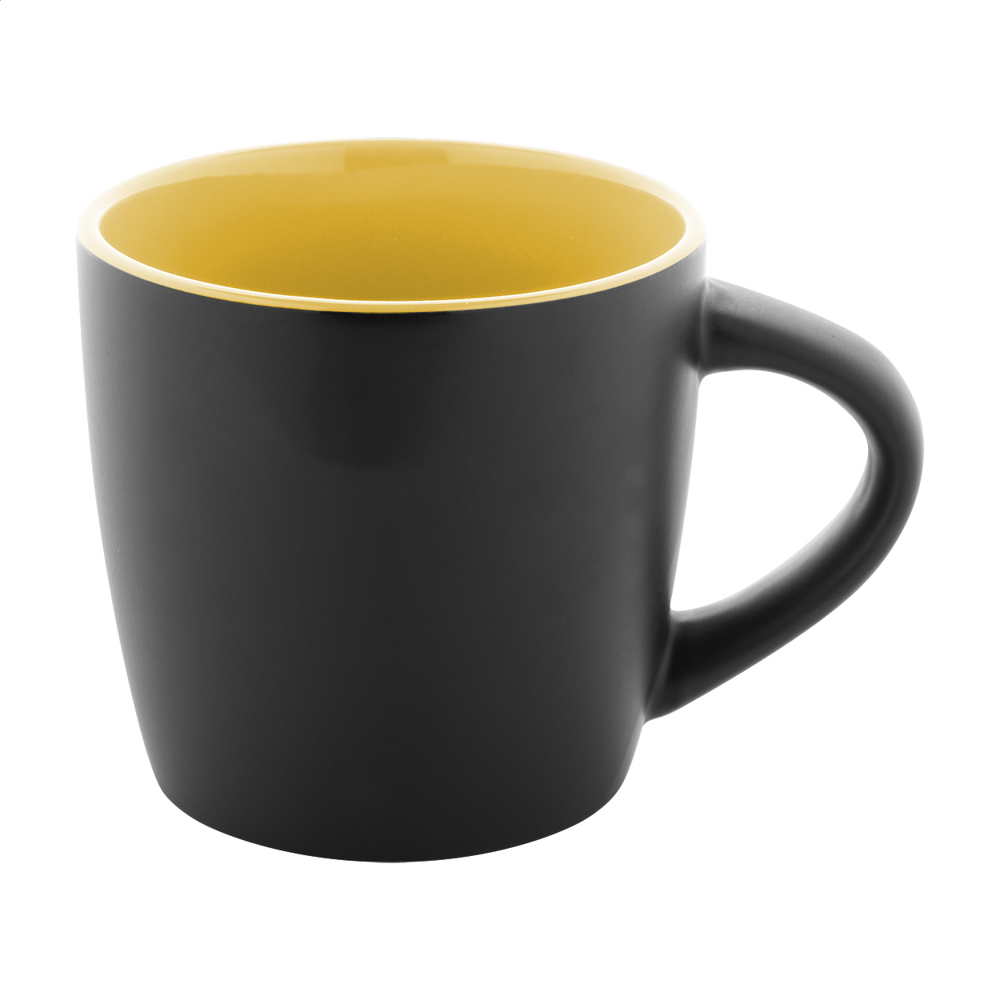 Matara Nera - Tasse - gelb/schwarz