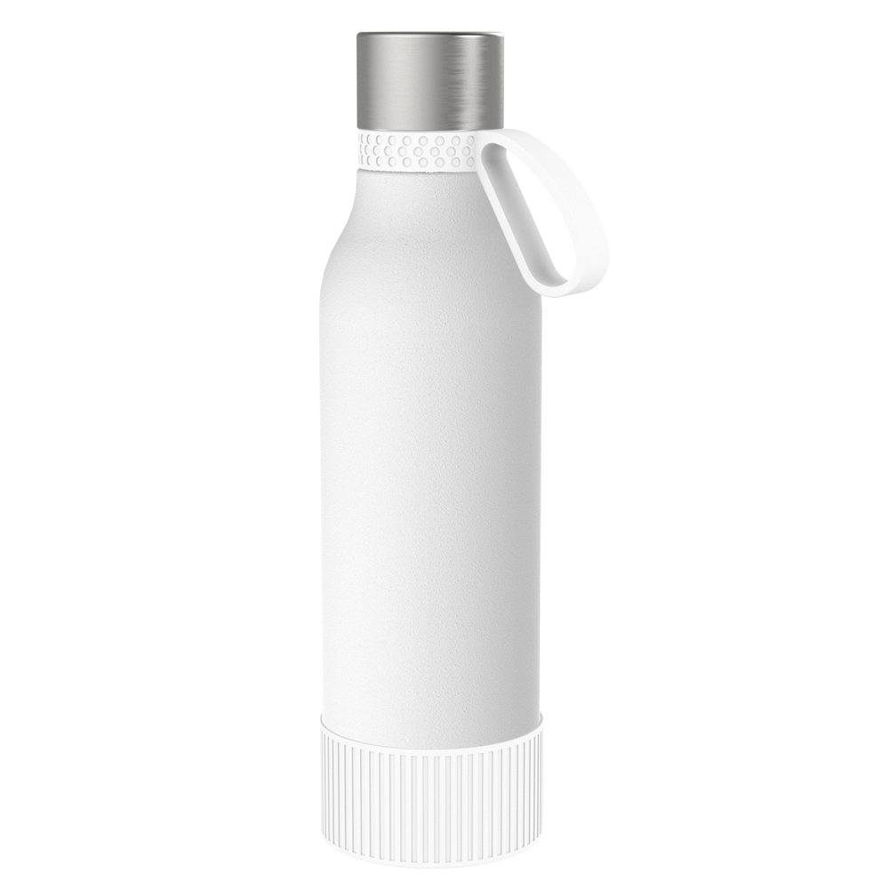 Thermotrinkflasche RETUMBLER-myNIZZA II 600 CERAMIC - weiß, schwarz, silber