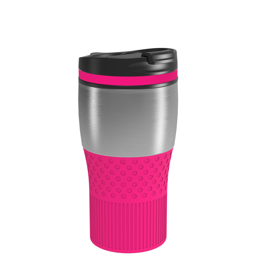 Thermobecher RETUMBLER-BAYAMO MEZZO CORPORATE - magenta, silber