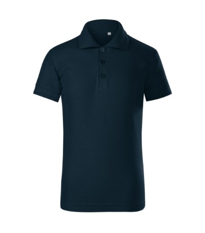 Polohemd Kinder Pique Polo Free marineblau