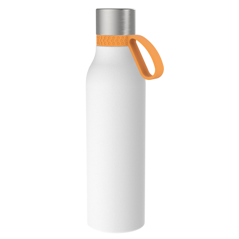Thermotrinkflasche RETUMBLER-myNIZZA II 600 CERAMIC - orange, schwarz, silber, weiß