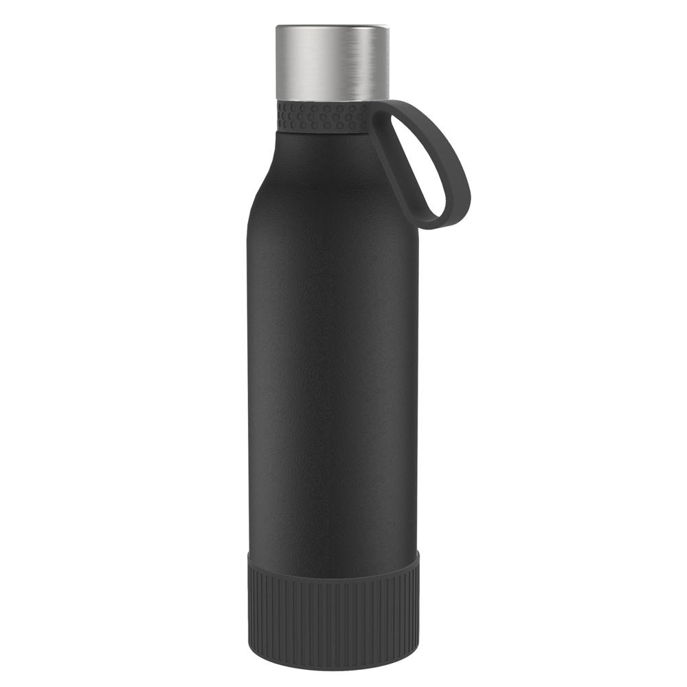 Thermotrinkflasche RETUMBLER-myNIZZA II 600 CERAMIC - schwarz, silber