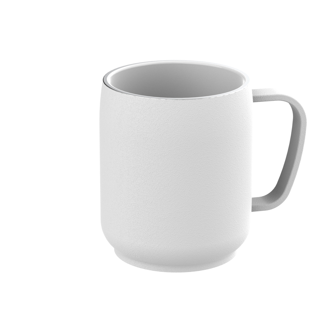 Thermobecher RETUMBLER-myNIZZA CERAMIC - weiß