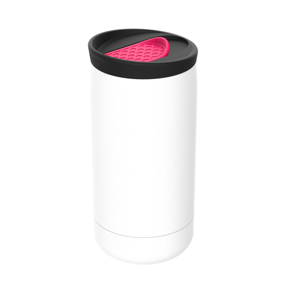 Thermobecher RETUMBLER-myNIZZA - schwarz, weiß, magenta