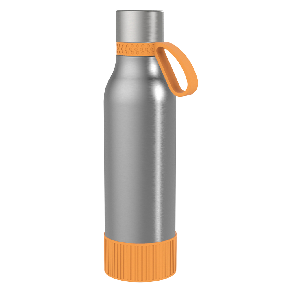 Thermotrinkflasche RETUMBLER-myNIZZA II 600 CERAMIC - orange, schwarz, silber