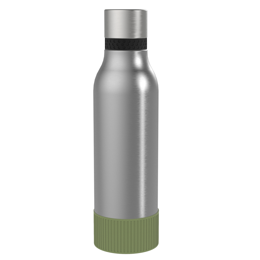 Thermotrinkflasche RETUMBLER-myNIZZA II 600 CERAMIC - olivgrün, schwarz, silber