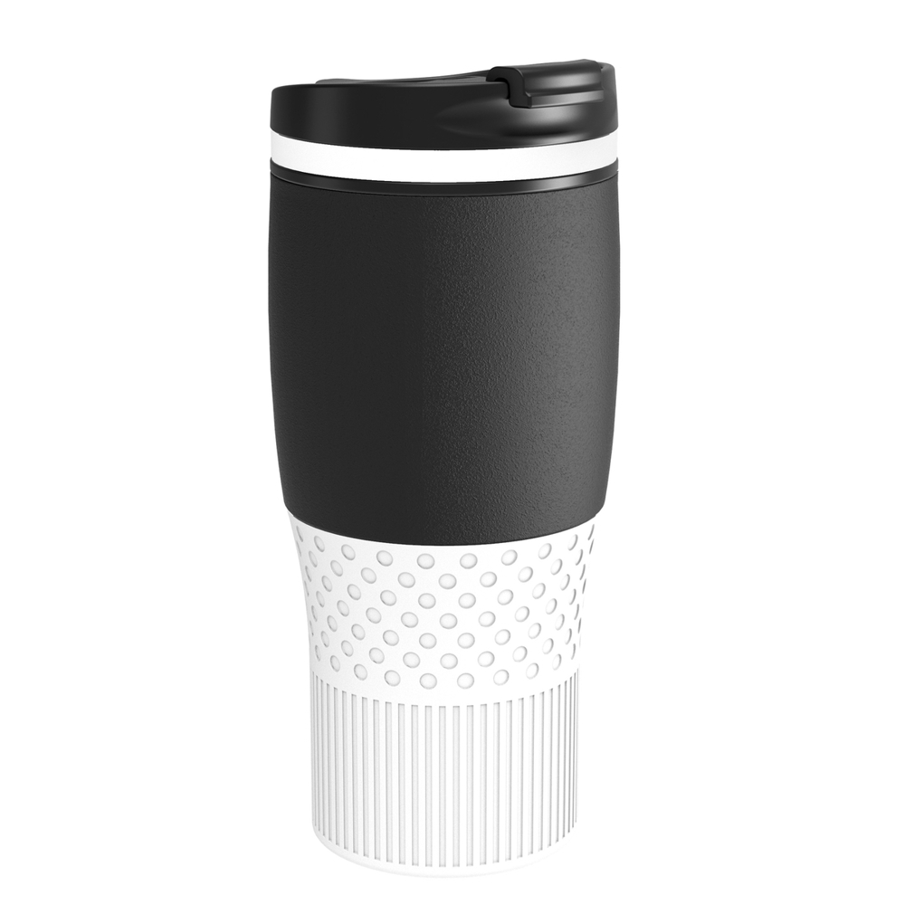Thermobecher RETUMBLER-myBAYAMO GRANDE II - weiß, schwarz