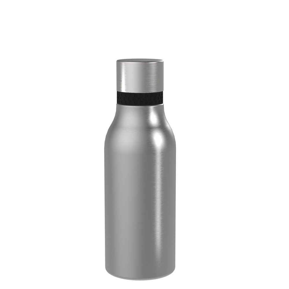 Thermotrinkflasche RETUMBLER-myNIZZA II 420 CERAMIC - schwarz, silber