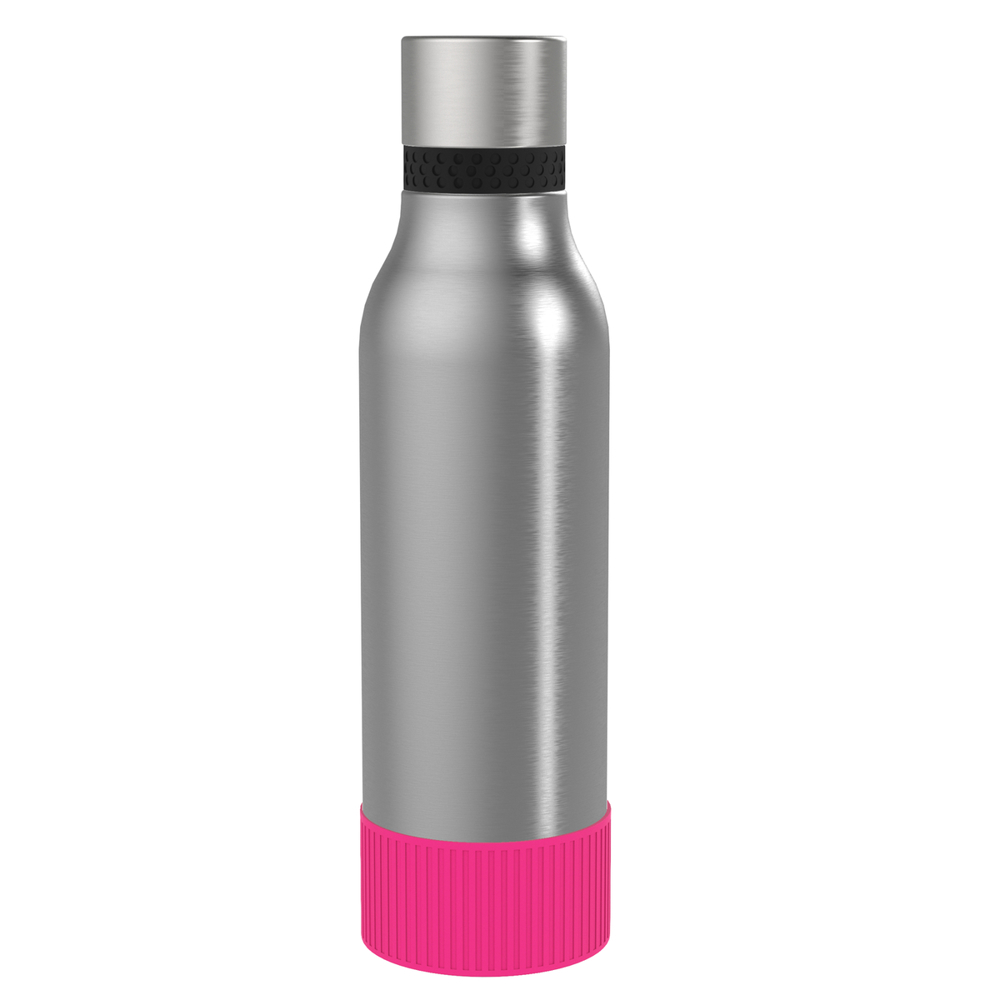 Thermotrinkflasche RETUMBLER-myNIZZA II 600 CERAMIC - magenta, schwarz, silber
