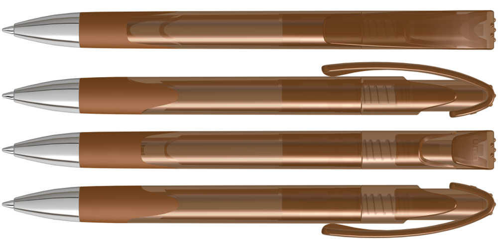 LOOK grip transparent SI, braun