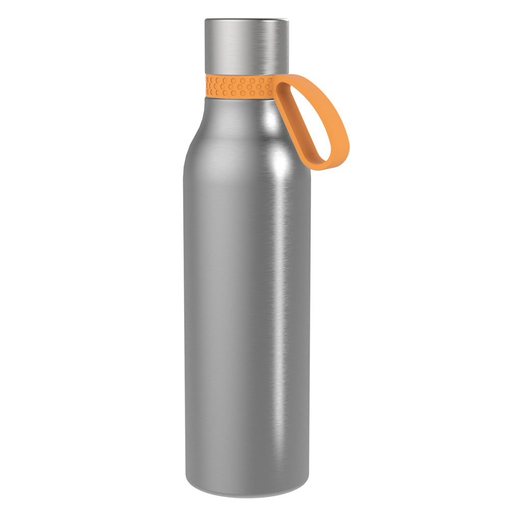 Thermotrinkflasche RETUMBLER-myNIZZA II 600 CERAMIC - orange, schwarz, silber