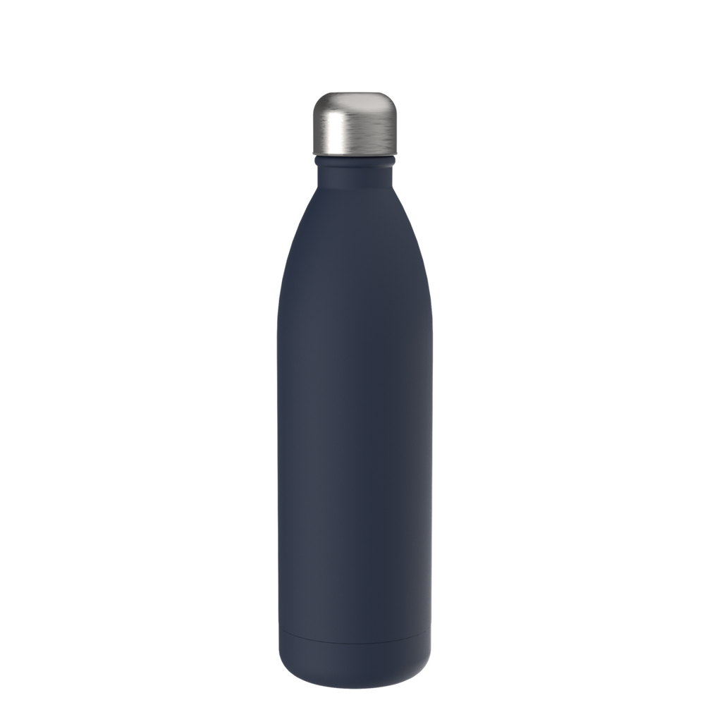 Thermotrinkflasche RETUMBLER-NIZZA XL - marineblau, silber