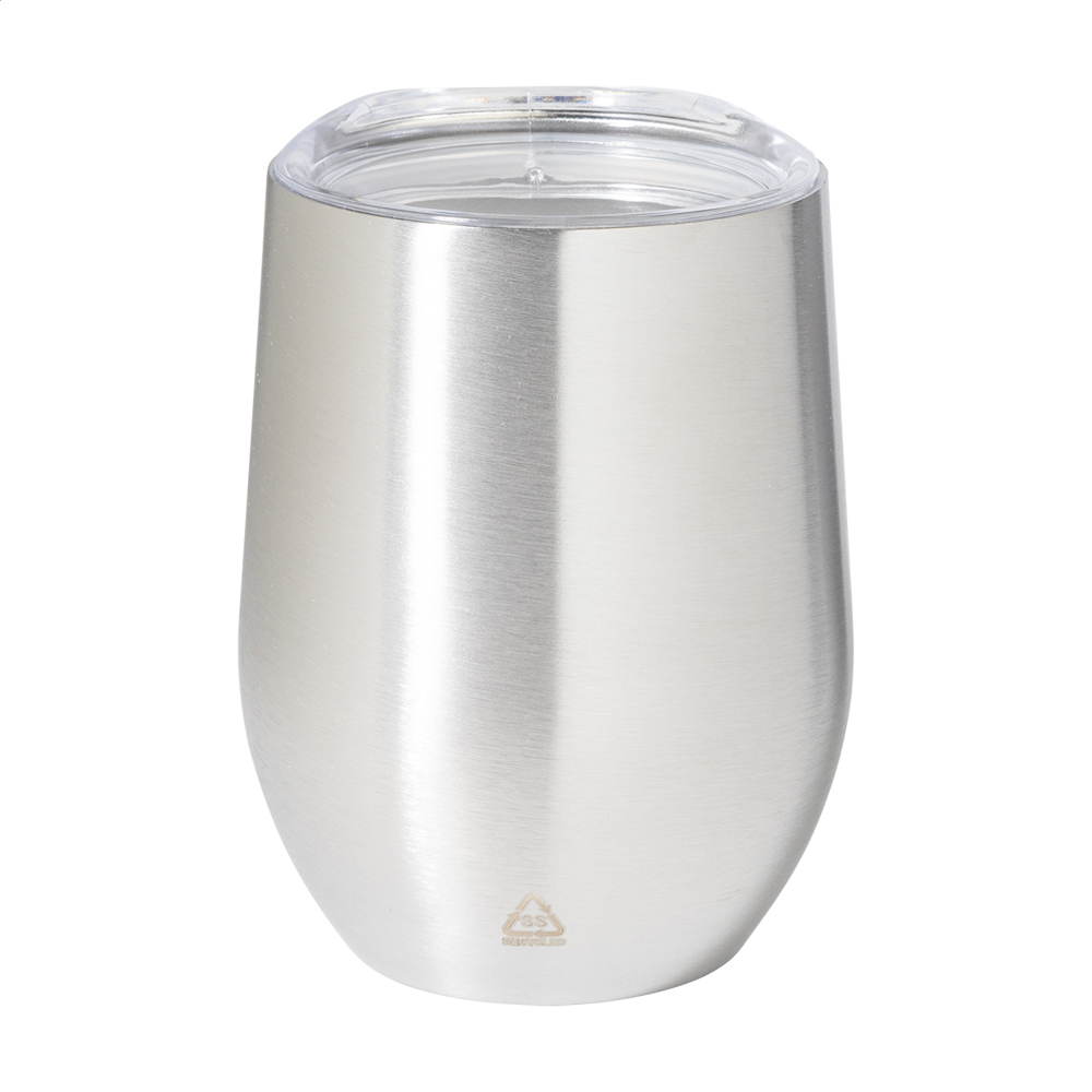 Rebby - Thermobecher - silber