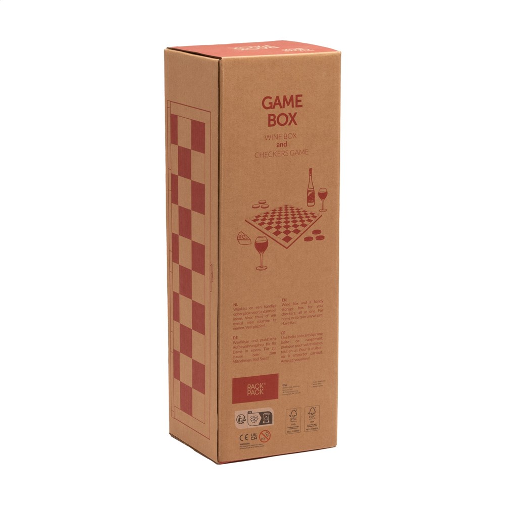 Rackpack Gamebox Checkers