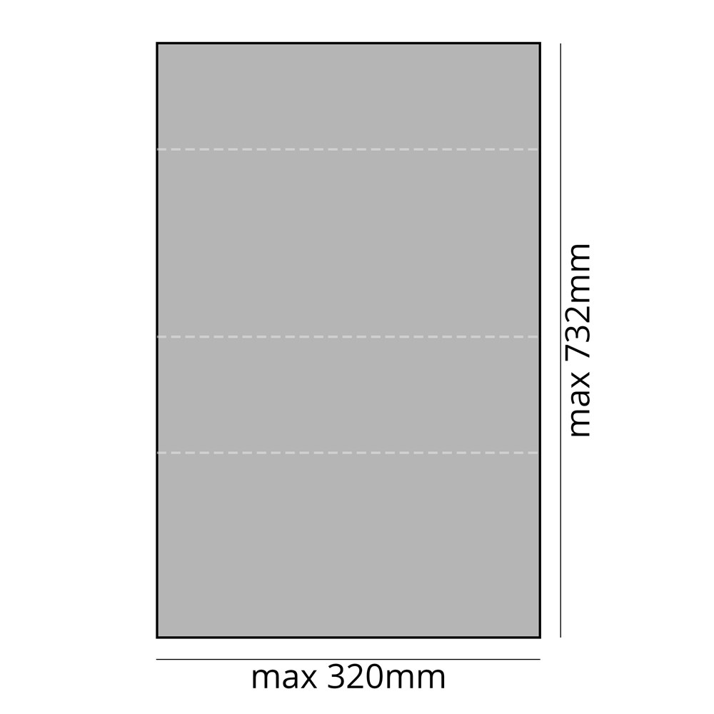 Banderole (732 x 320 mm)