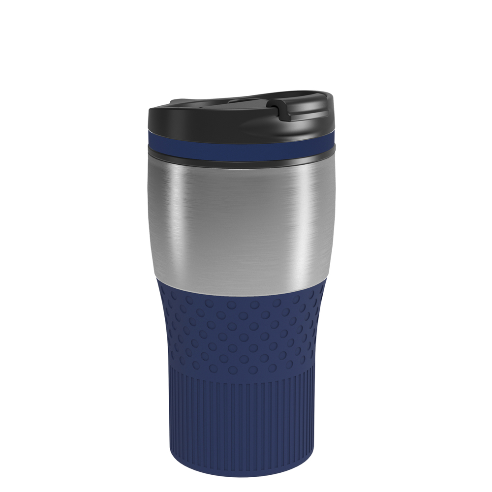 Thermobecher RETUMBLER-BAYAMO MEZZO CORPORATE - dunkelblau, silber