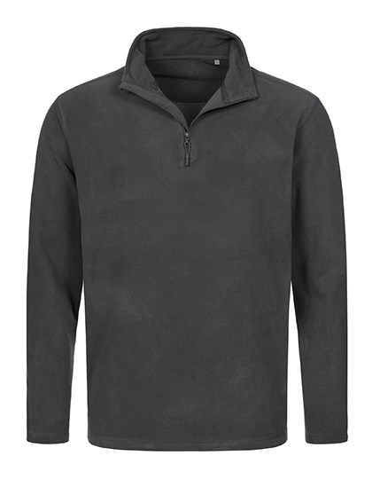 Stedman® - Classic Fleece Half-Zip - Grey Steel (Solid)
