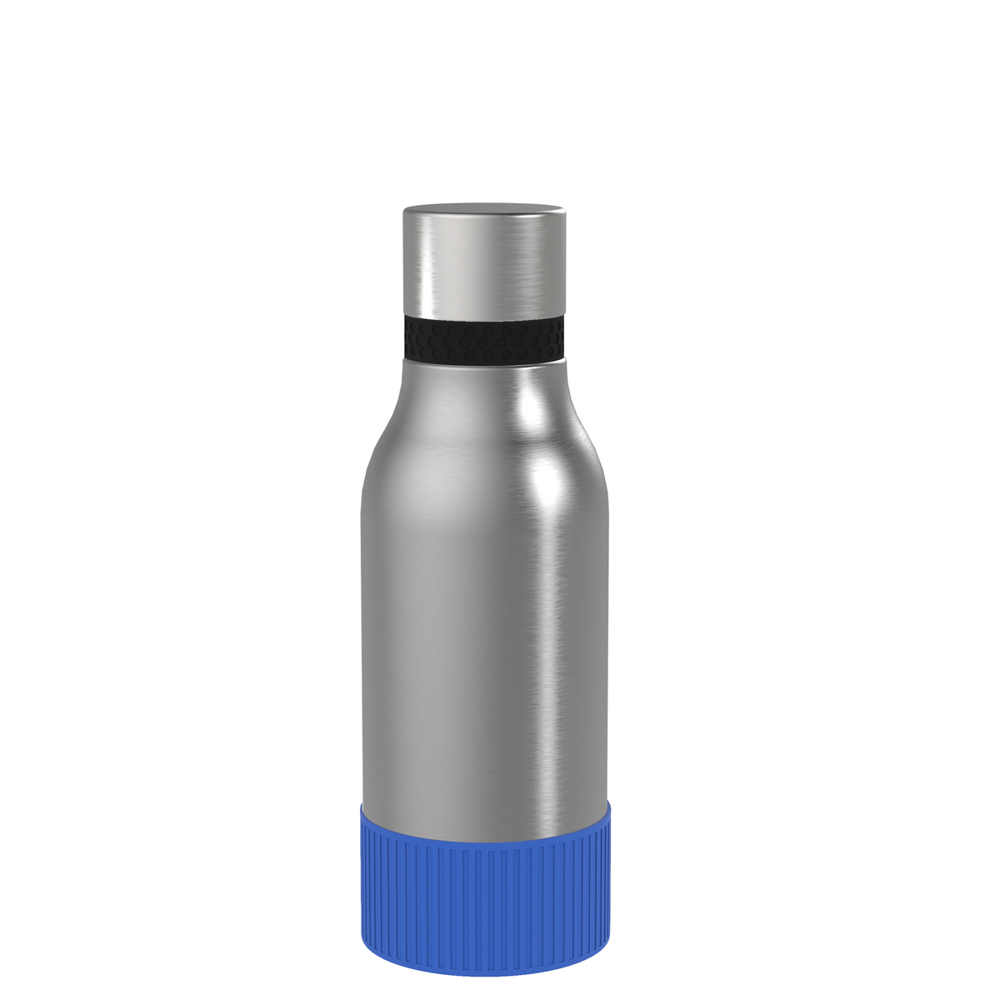 Thermotrinkflasche RETUMBLER-myNIZZA II 420 CERAMIC - blau, schwarz, silber
