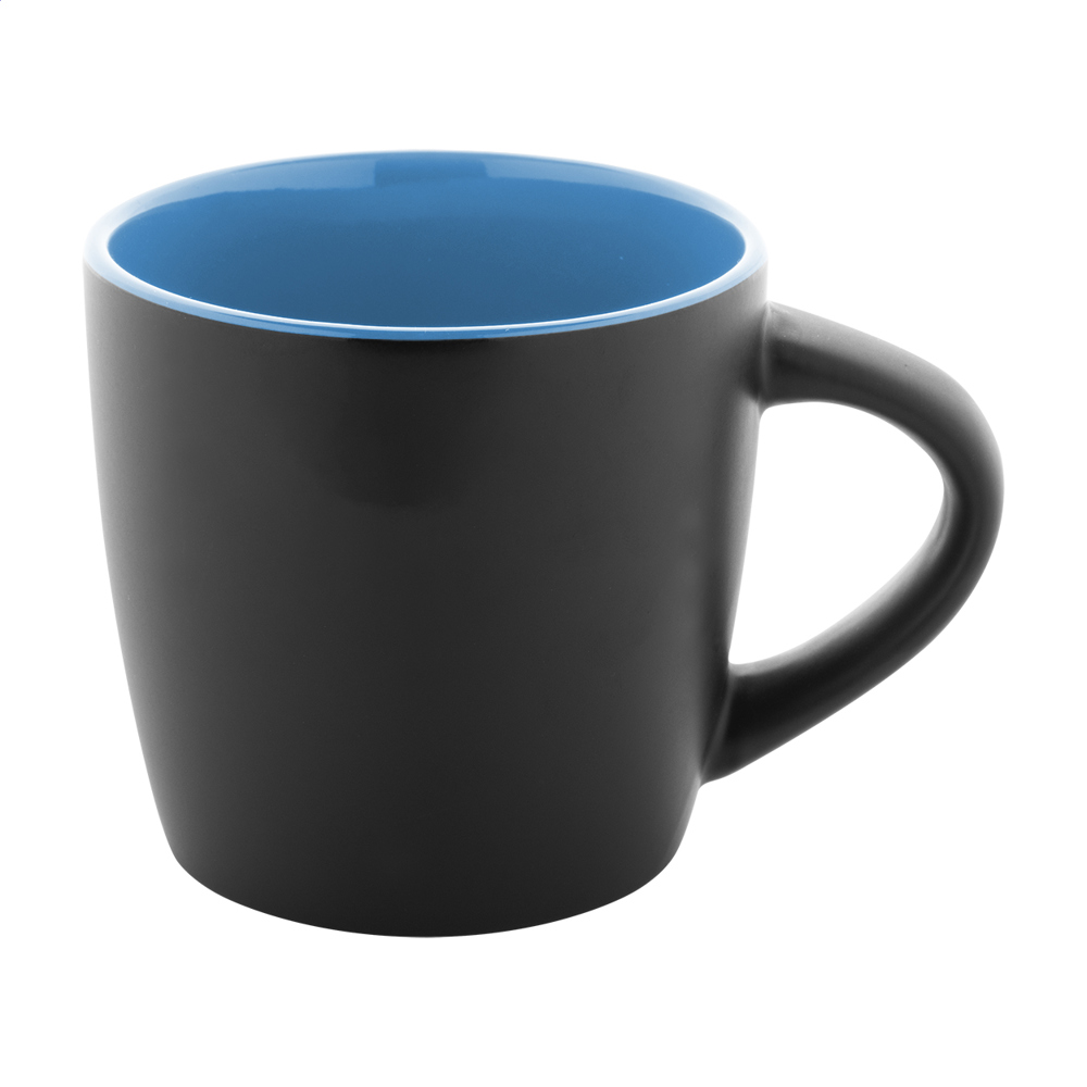 Matara Nera - Tasse - hellblau/schwarz