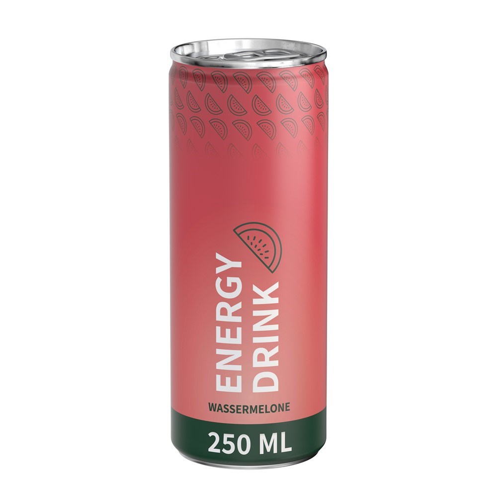 Energy Drink Wassermelone, Fullbody (Pfandfrei, Export)