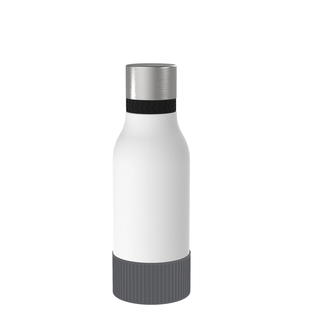 Thermotrinkflasche RETUMBLER-myNIZZA II 420 CERAMIC - dunkelgrau, schwarz, silber, weiß