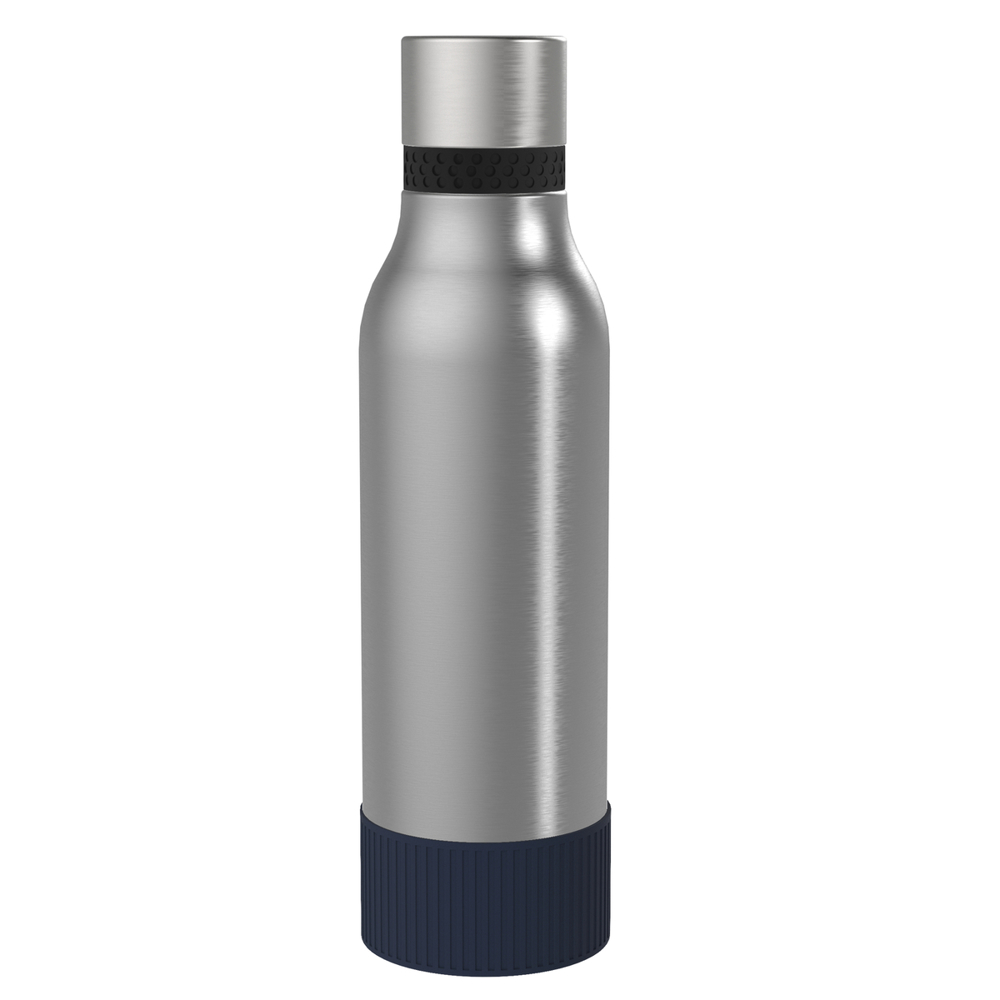 Thermotrinkflasche RETUMBLER-myNIZZA II 600 CERAMIC - schwarz, silber, marineblau