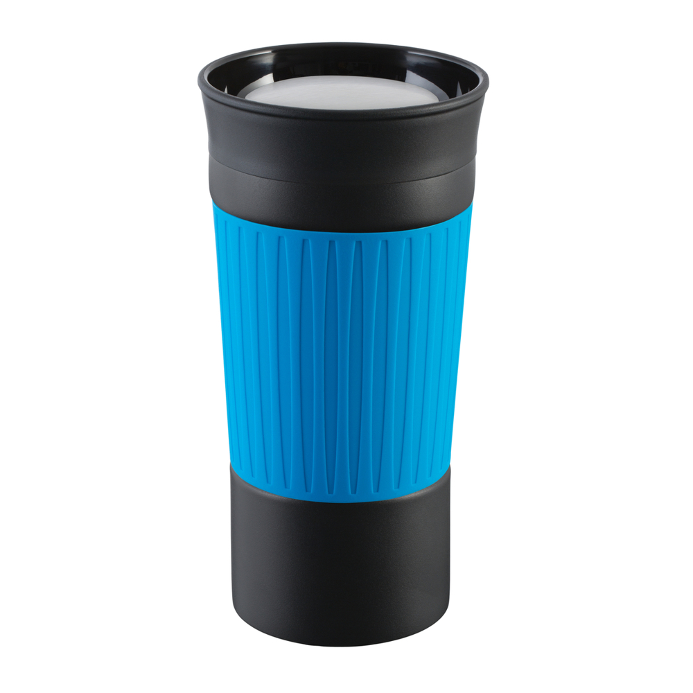Thermobecher RETUMBLER-myKINGSTON - schwarz, cyan
