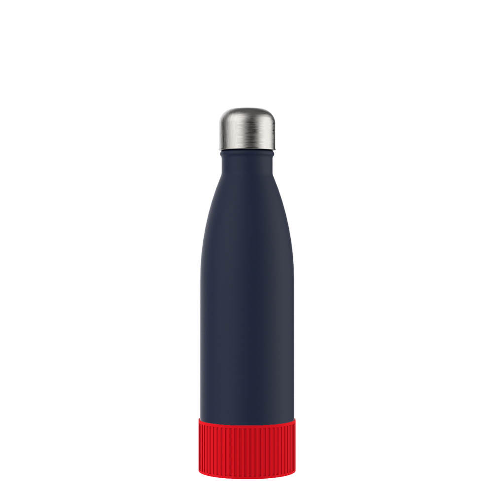 Thermotrinkflasche RETUMBLER-NIZZA - rot, marineblau, silber