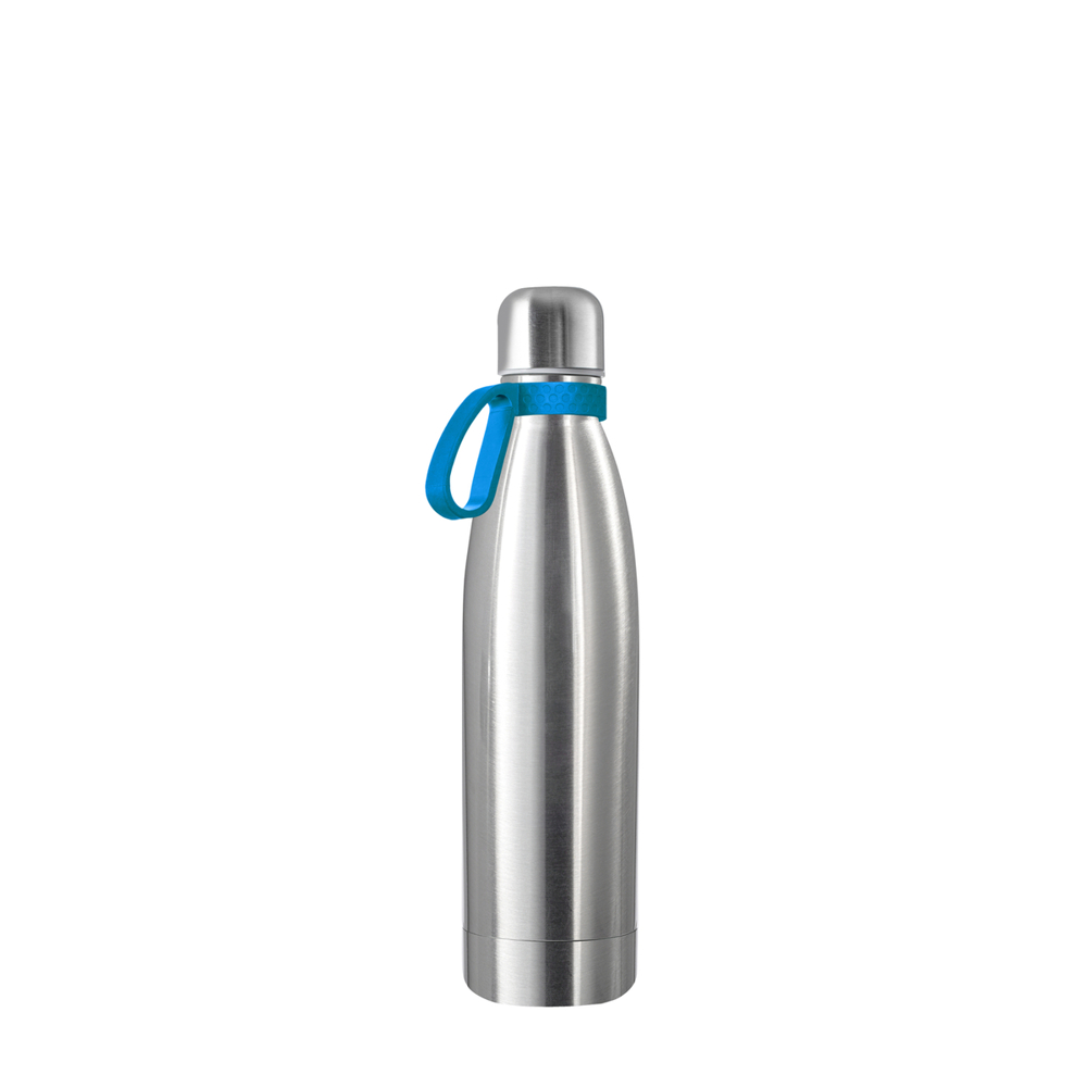 Thermotrinkflasche RETUMBLER-NIZZA - silber, cyan