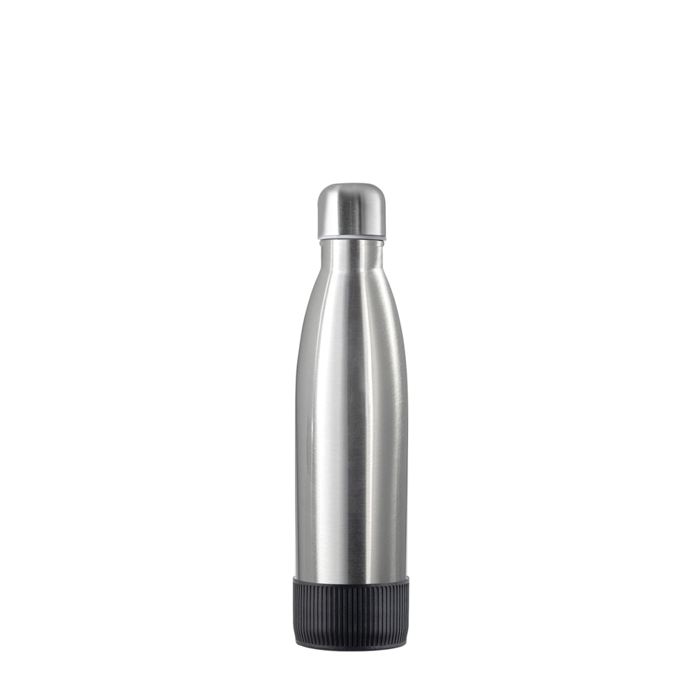 Thermotrinkflasche RETUMBLER-NIZZA - silber, schwarz