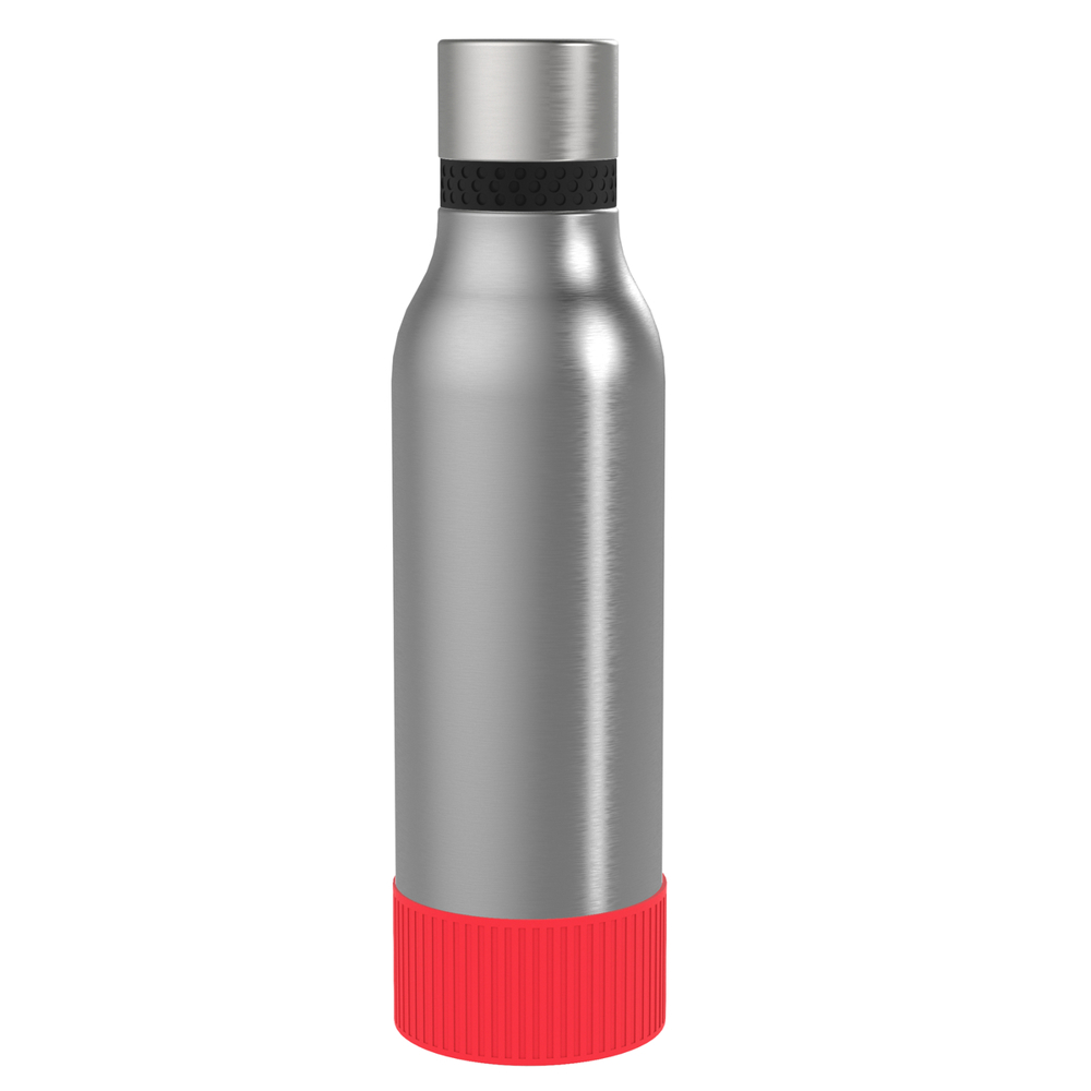 Thermotrinkflasche RETUMBLER-myNIZZA II 600 CERAMIC - rot, schwarz, silber